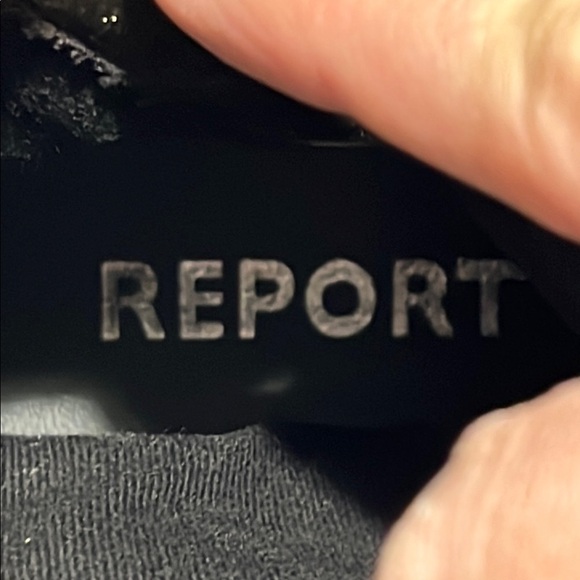 Report Olive Army Green Velvet Huey Boots Women's Size 6.5 cm Zip Up and Lace Up - Picture 3 of 16